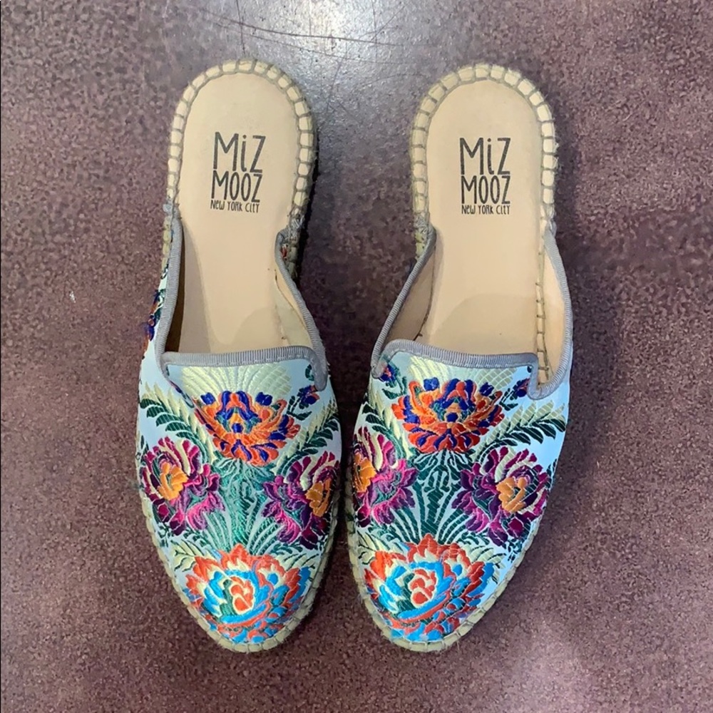 FUN PRINTED ESPADRILLE MULES